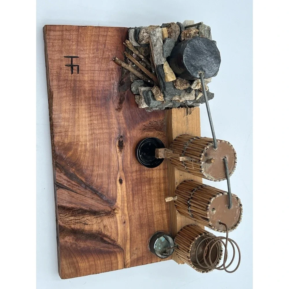 Handmade Folk Art Moonshine Still Model Rustic Appalachian Distillery Display